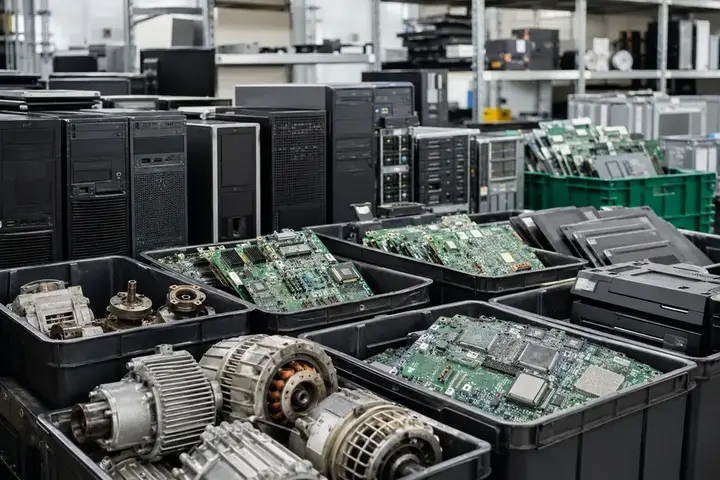 Electronic waste and computer scrap buyer