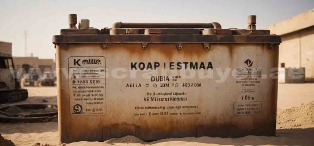 scrap batteries in uae