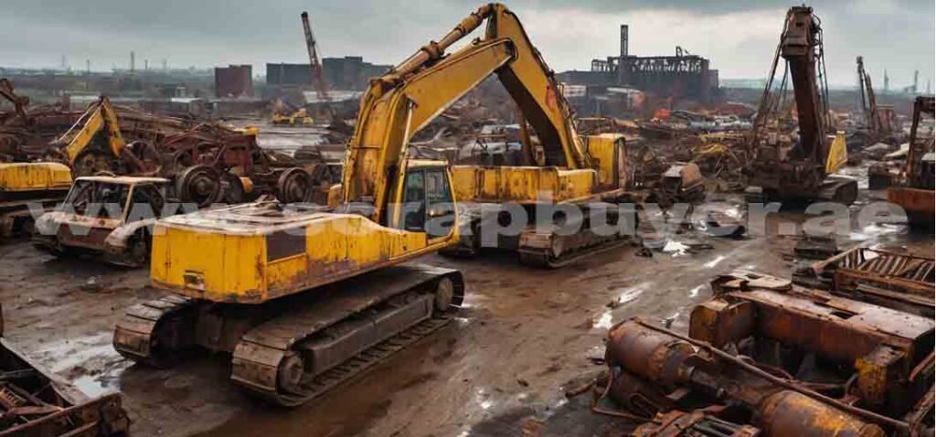 scrap crane in dubai