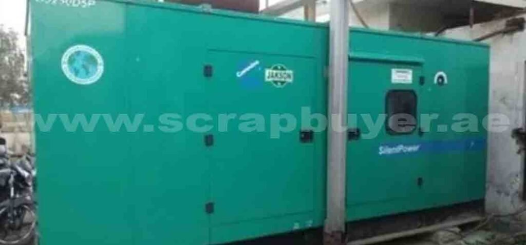 cummins used generator buyer in abu dhabi