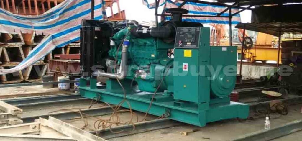 cummins used generator buyer in dubai