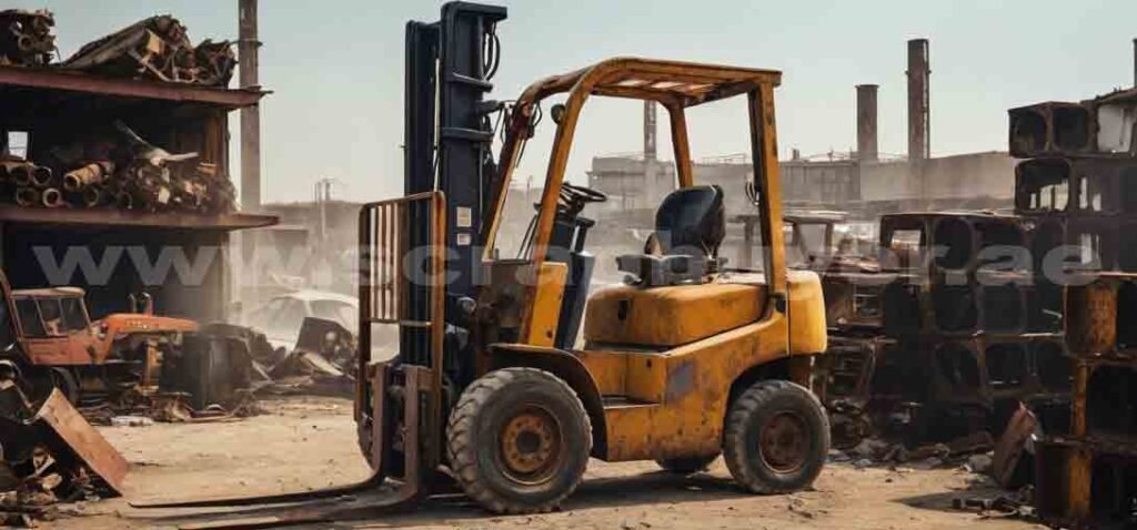 scrap forklift for sale in abu dhabi