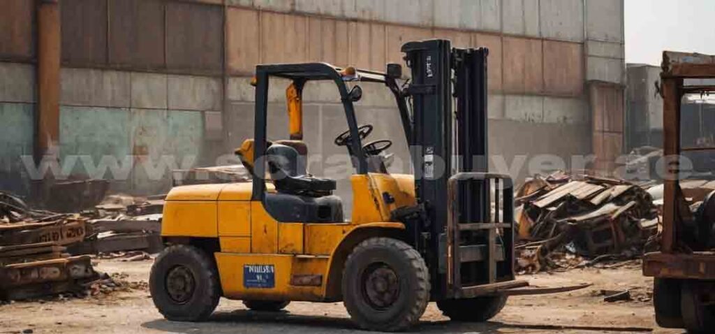 scrap forklift for sale in uae