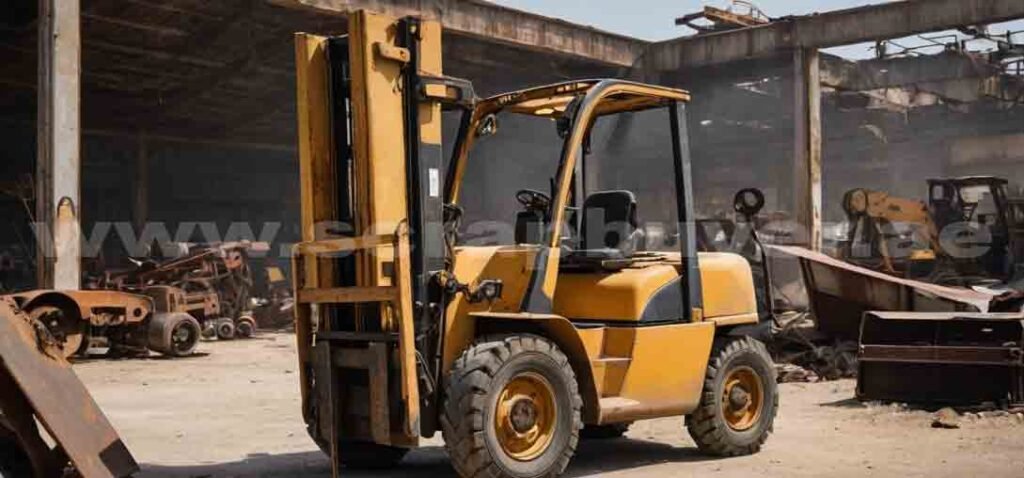 scrap forklift for sale in dubai