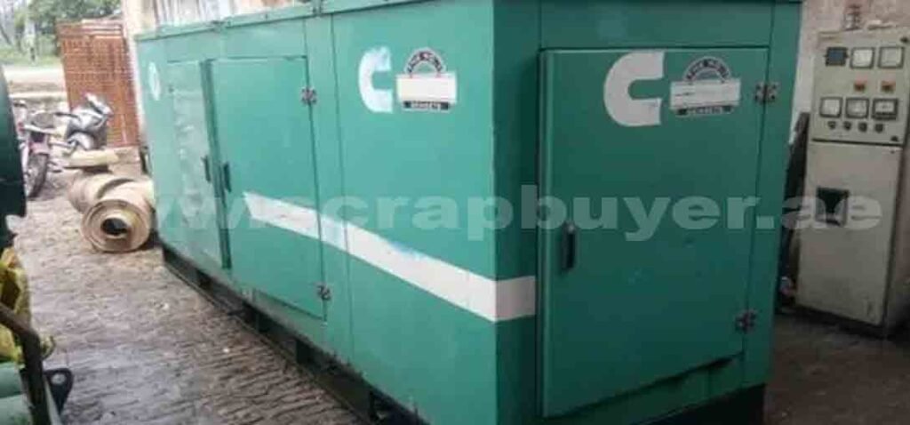 scrap generator buyer in dubai