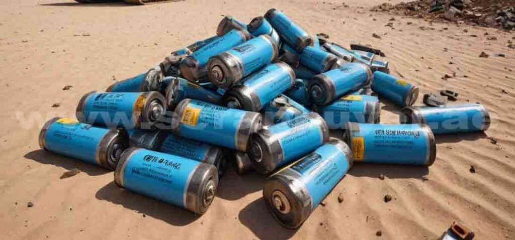 used lithium battery in dubai