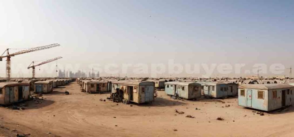 Scrap portable cabin buyer in Dubai